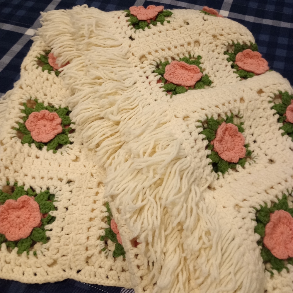 Vintage Crotchet Afghan